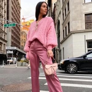 Zara alpaca blend oversized sweater S